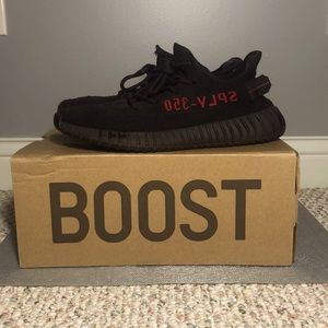 Yeezy 350 Boost “Bred” (Black & Red)